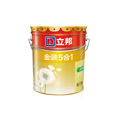 立邦金装净味五合一墙面漆